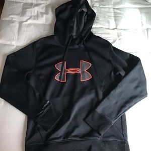 under armour storm hoodie !